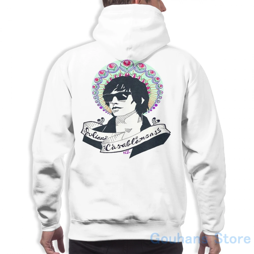 Mens Hoodies Sweatshirt for women funny Julian Casablancas(3) print Casual hoodie Streatwear