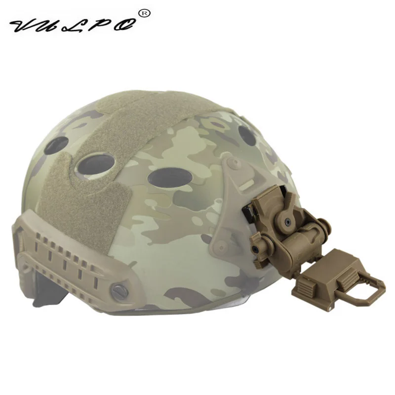 VULPO Airsoft L4G24 Night Vision Googgles NVG Mount Tactical Helmet NVG Mount For PVS15/PVS18