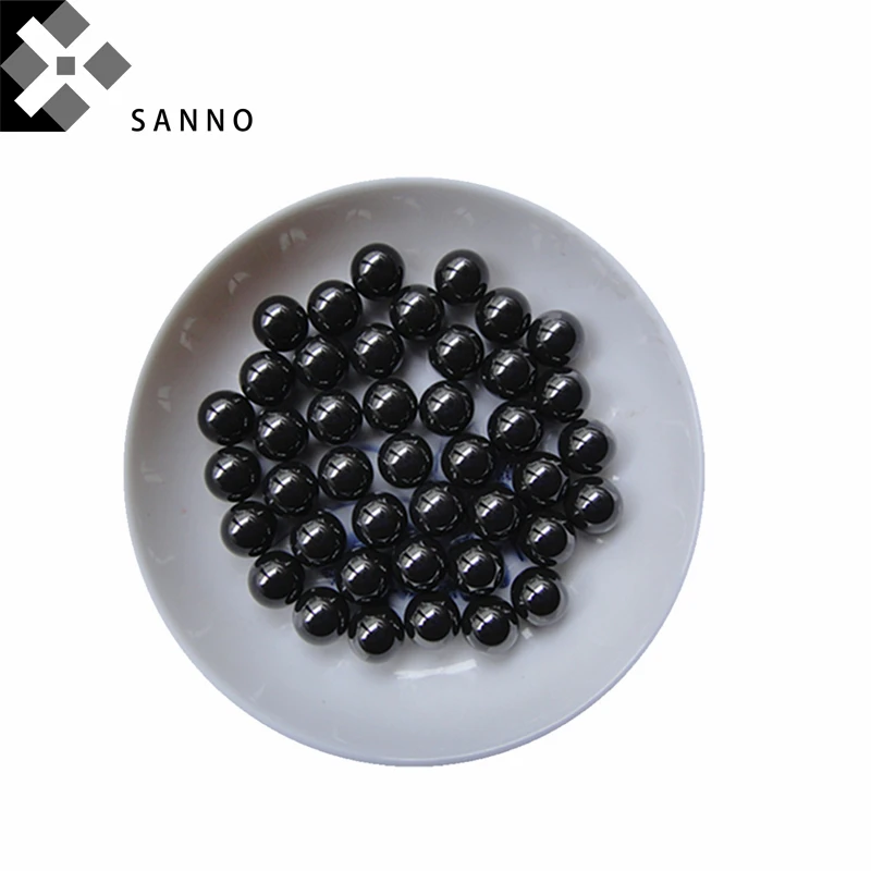 

Free shipping 100pcs/lot 1.588mm - 8mm G5 / G8 black precision silicon nitride ceramic ball Si3N4 strength bearing steel ball