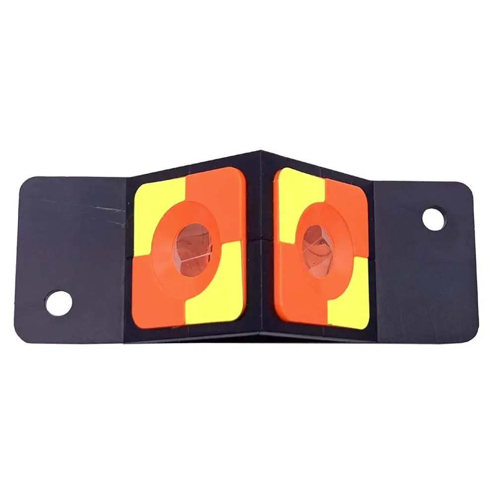 Angle measurement plaquette , Plaque ,45 Degree both side  Ø12.7mm  , double sided mini prism for total station