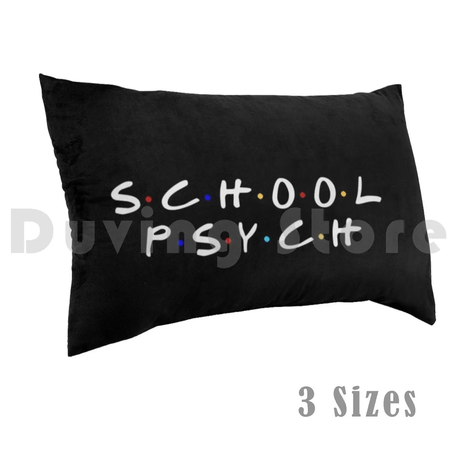 

School Psychologist pillow Case DIY 50 * 70 School Psychologist Psyched Bcba Aba School Psych