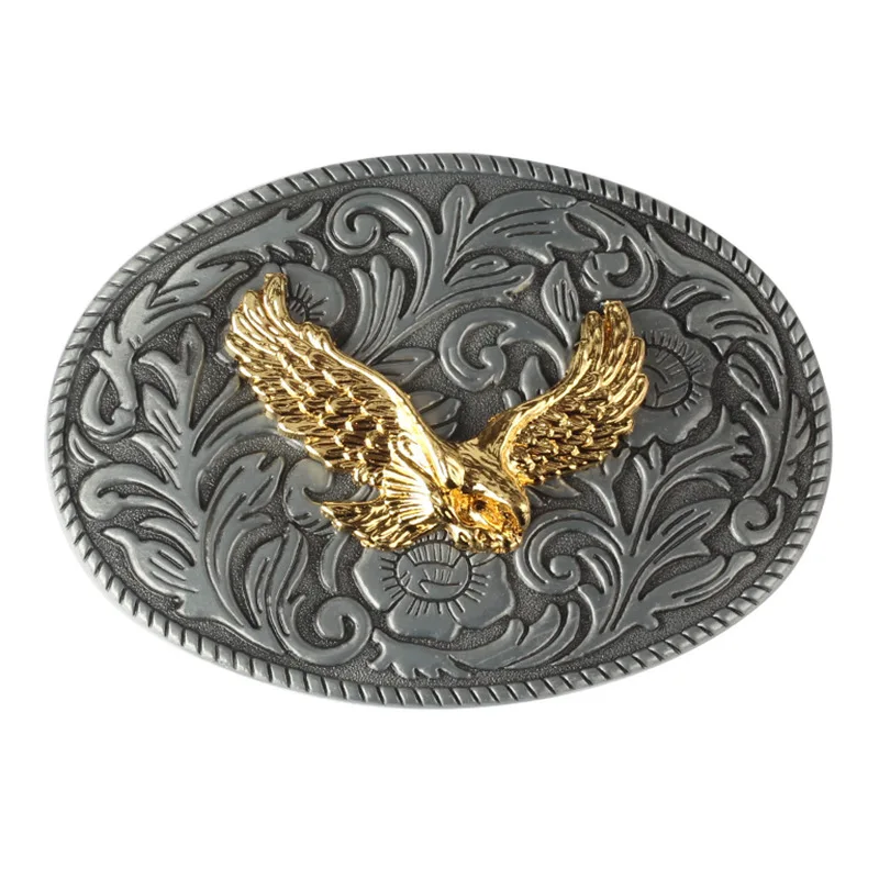 

YonbaoDY Belt Buckle Chinese Tang Dynasty style Court retro Eagle pattern for 3.8cm belt