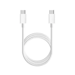 Cable USB tipo C 3A 60W para Huawei P30 P20 Pro lite Mate20 10 Pro P10 Plus lite USB C tipo C Super cargador Cable blanco