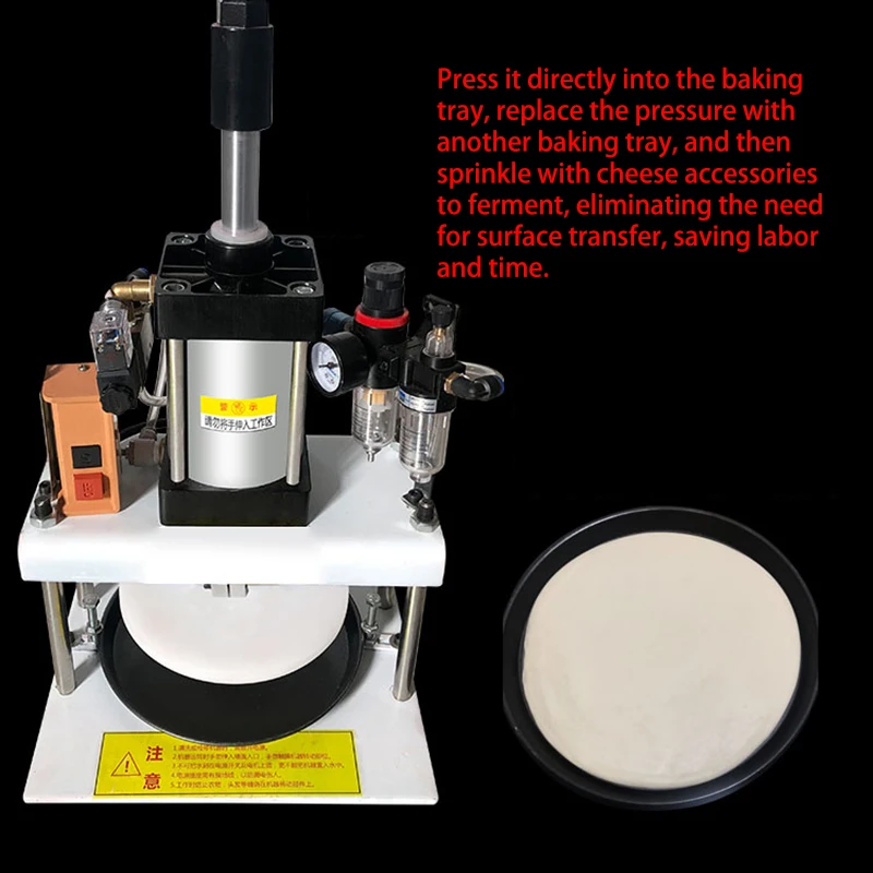 Presse à gâteau commerciale 7 pouces 8 pouces 9 pouces, presse à Pizza pneumatique manuelle, pain plat, Biscuits, dessus de gâteau de riz