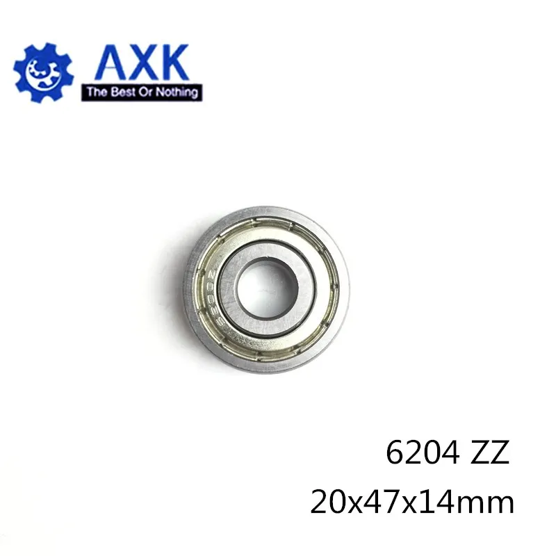 

6204ZZ Bearing 20*47*14 mm ABEC-3 ( 2 PCS ) For Blowers Vacuums Saws Deep Groove 6204 Z ZZ Ball Bearings 6204Z