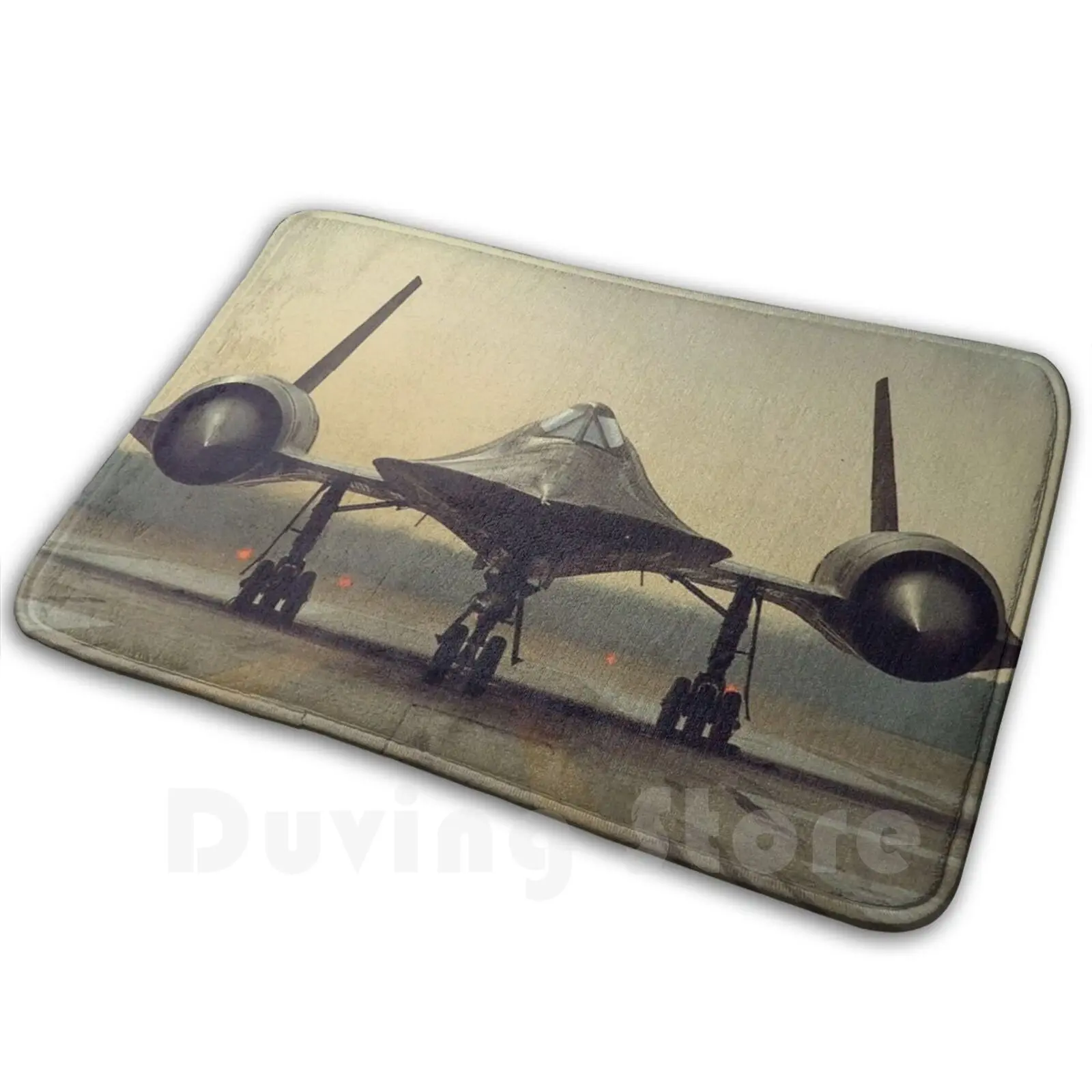 Lockheed Sr-71 Blackbird Face Carpet Mat Rug Cushion Soft Blackbird Sr 71 Air Force Usaf Sr71 Habu Lockheed Cia