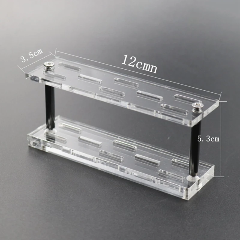 Acrylic Earring Holder Stand Display Case