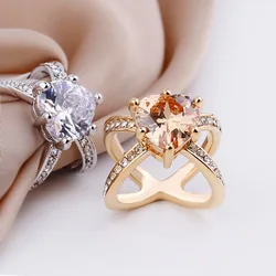 Women's Heart Silk Scarf Buckle Rhinestone Brooches for Women Square Scarf Clothes Corner Ring Brooch Pin Clothing Accessories