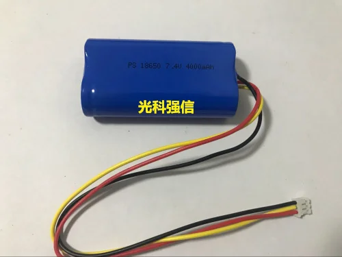 Original 18650 li-ion battery rechargeable battery 4000 mah three-wire amplifier is 7.4 V player square dance durable large capa