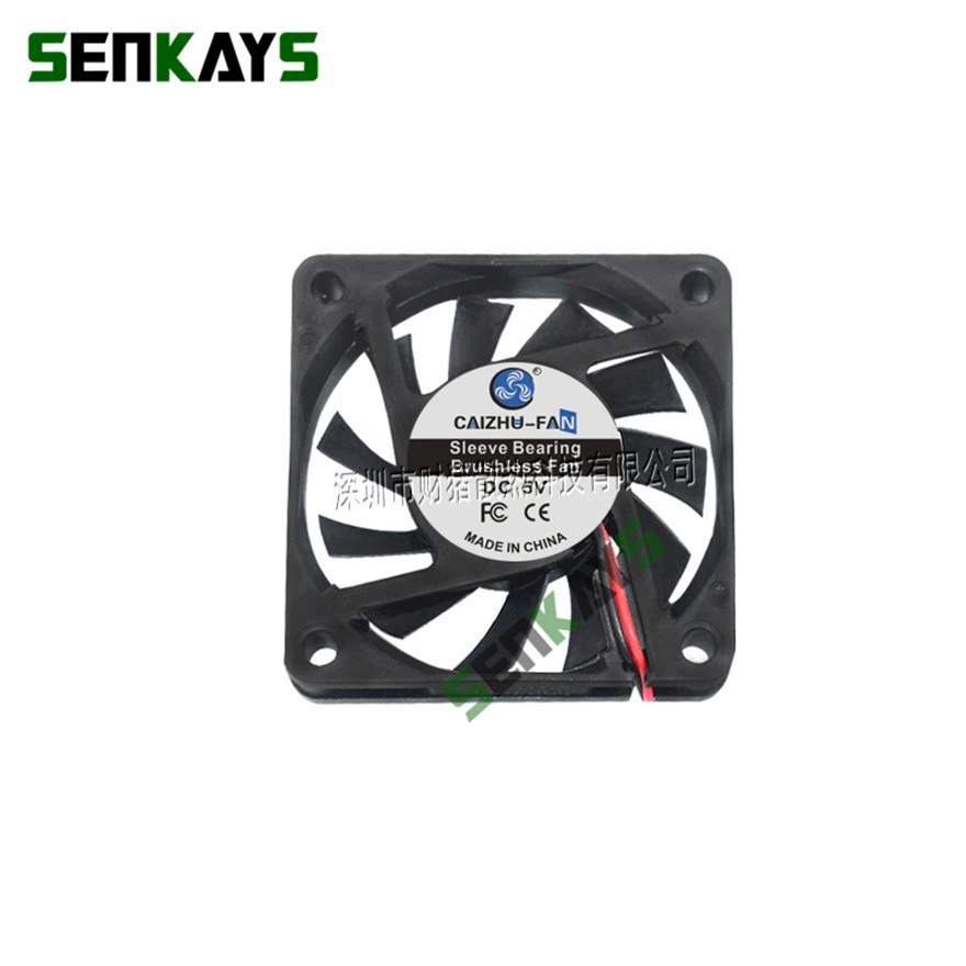 DC 5V 12V 24V 60mm 6010 DC Fan 60x60x10mm 6cm Cooling Cooler Fan Computer PC CPU Case Cooling Fan XH2.54 2Pin