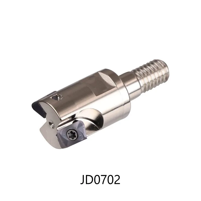 JD0702-10 11 12 13-2T-M 5 6 Carbide Insert Precision Machining Clamped Milling Cutting shoulder Milling Cutter Locked End Mill H