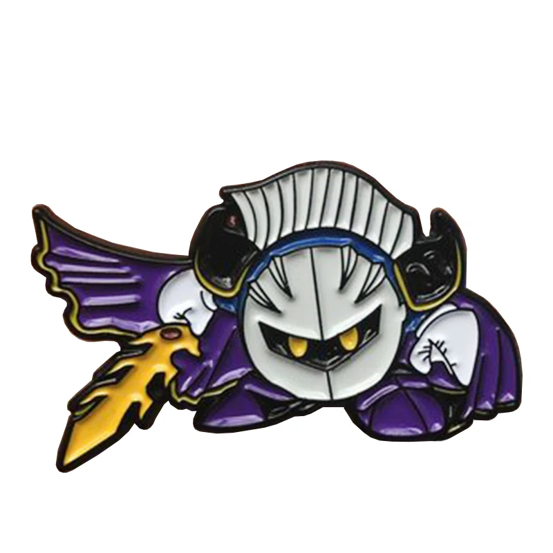 Meta Knight Dimensional Cape Brooch Super Smash Bros Brawl Badge SSBU Advendure Game Pins