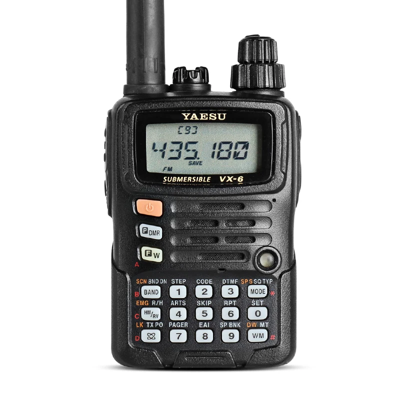 

Yaesu VX-6R dual frequency waterproof handheld walkie-talkie self-driving tour off-road outdoor hand station