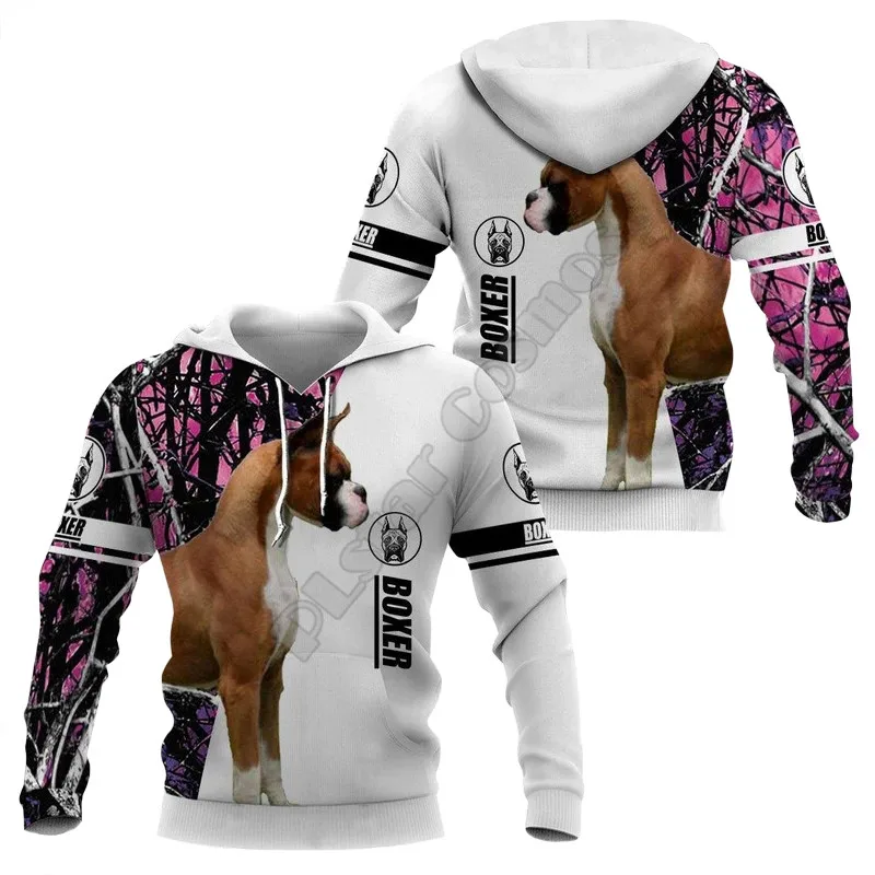 Rottweiler/Doberman/Pitbull/Boxer 3D Printed Hoodies Animal Pullover Men For Women Funny Dog Sweatshirts Sweater