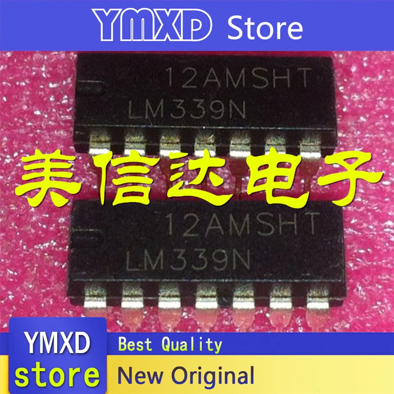 10 개/몫 새로운 원본 LM339N 고정밀 전압 비교기 재고 있음