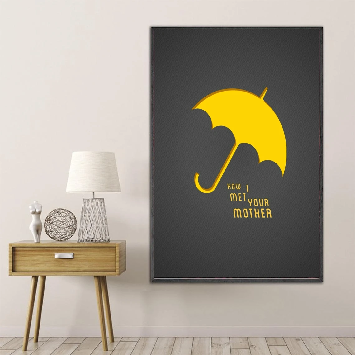 How I Met Your Mother HIMYM Tv Poster Art Cover Home Wall Decoration Painting Canvas Picture Printing (No Frame)