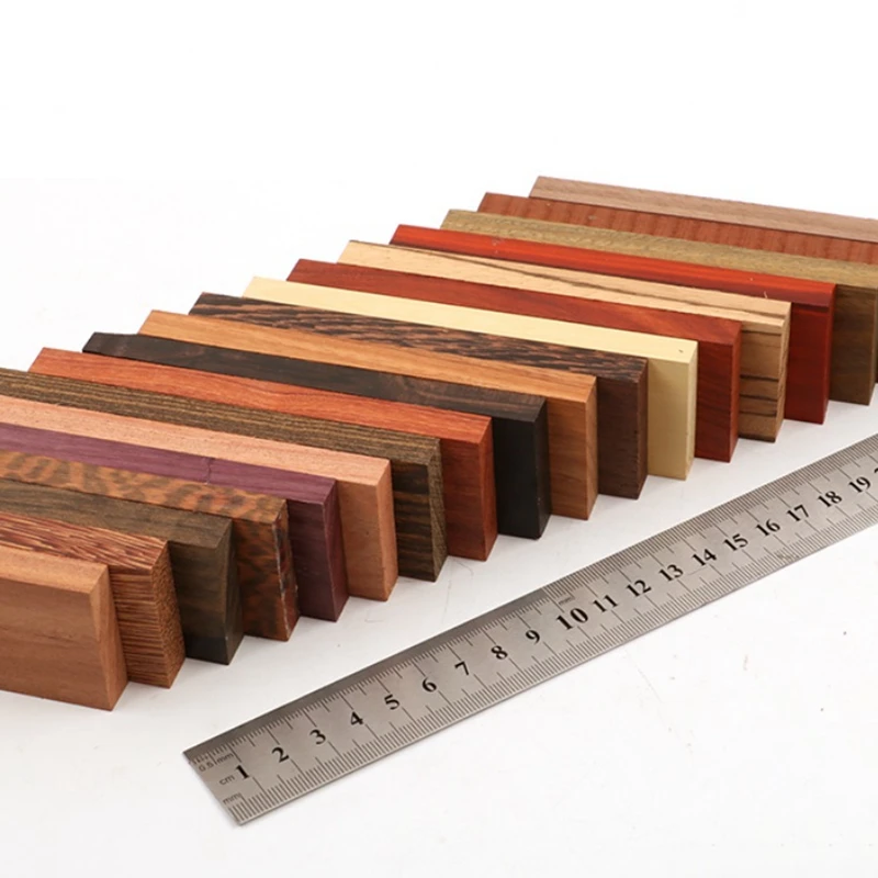 1Pair Knife Making Wood Handles, Knife Handle Sword Gun Scale Making Supplies Material