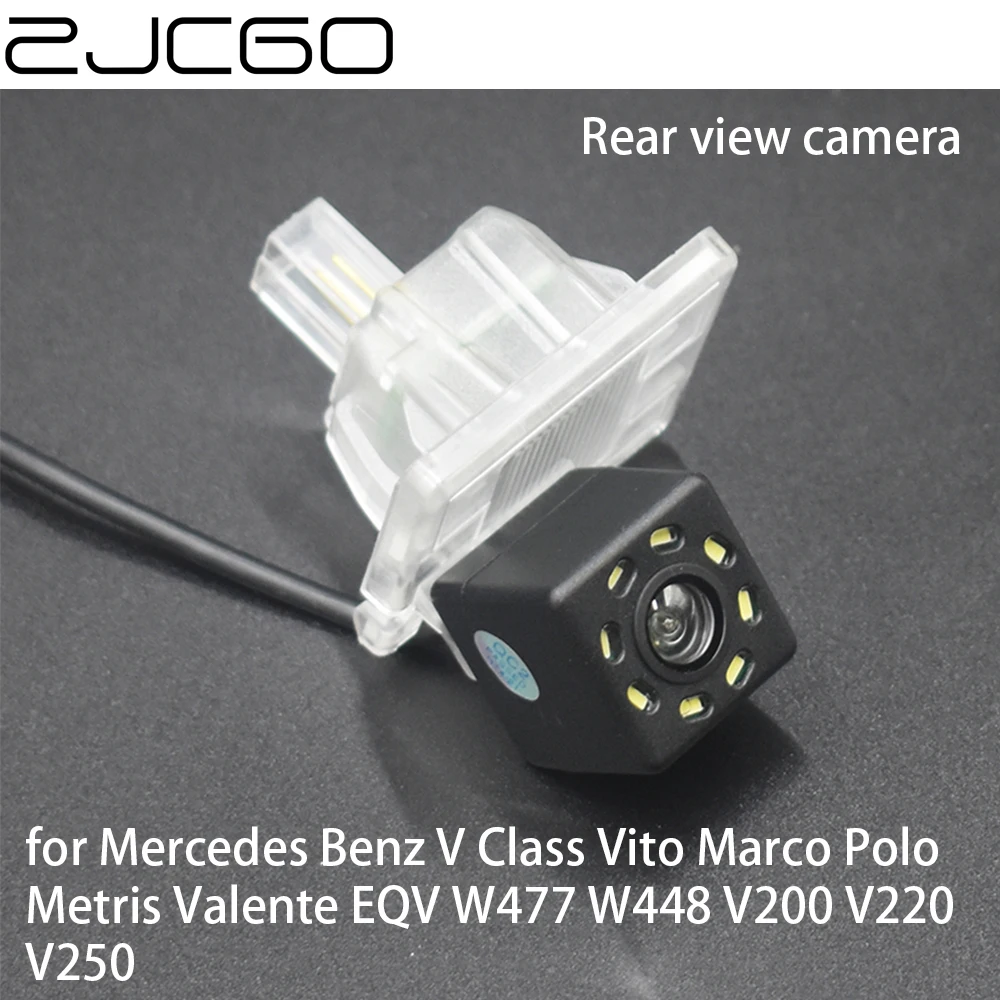 ZJCGO Car Rear View Reverse Backup Parking Reversing Camera for Mercedes Benz V Class Vito Marco Metris Valente EQV W477 W448