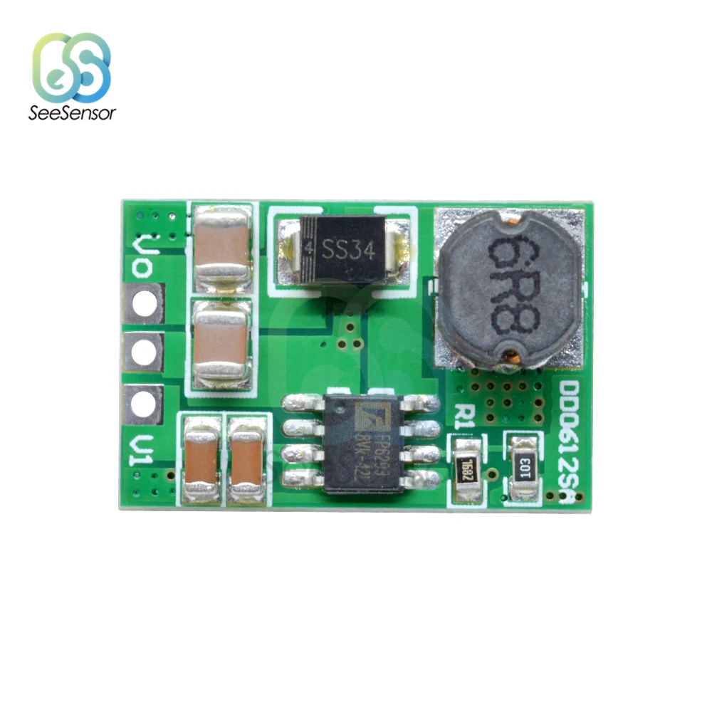 3.5A DC-DC Step-up Boost modulo convertitore di tensione 3V 3.3V 3.7V a 5V 6V 9V 12V scheda modulo di alimentazione