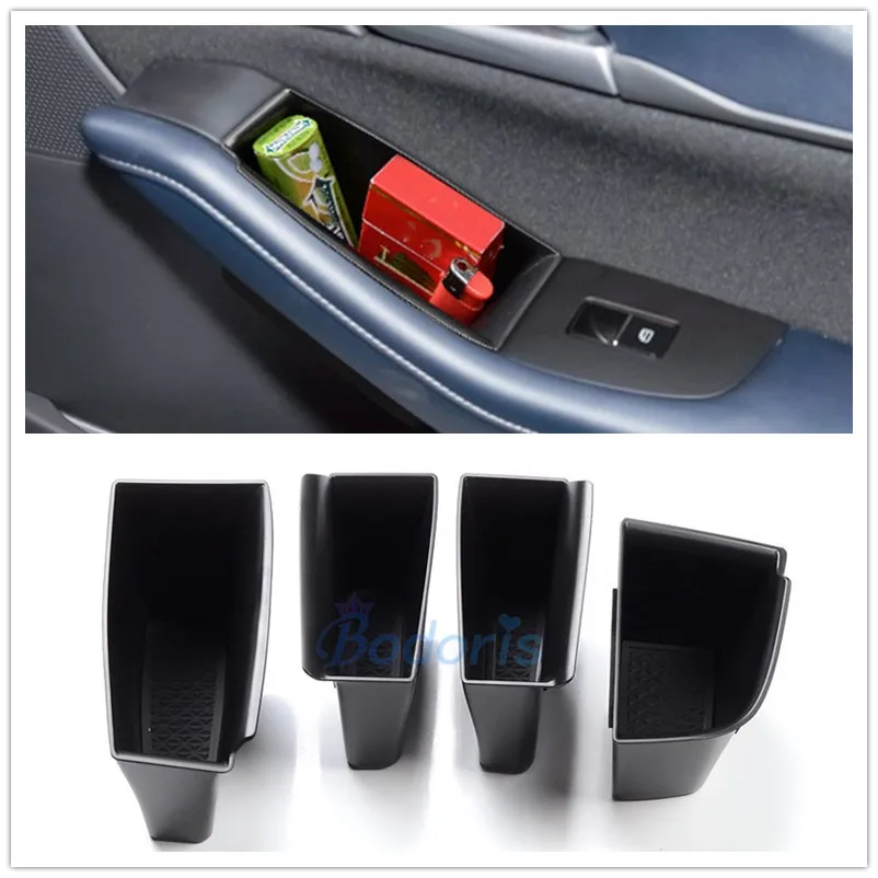 

For Mazda CX-30 CX30 2020 2021 Interior Door Armrest Storage Box Console Container Case Holder Tray Car Organizer Accessories