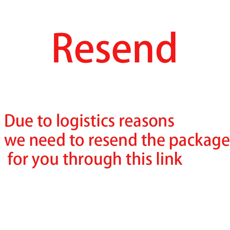 package resend link