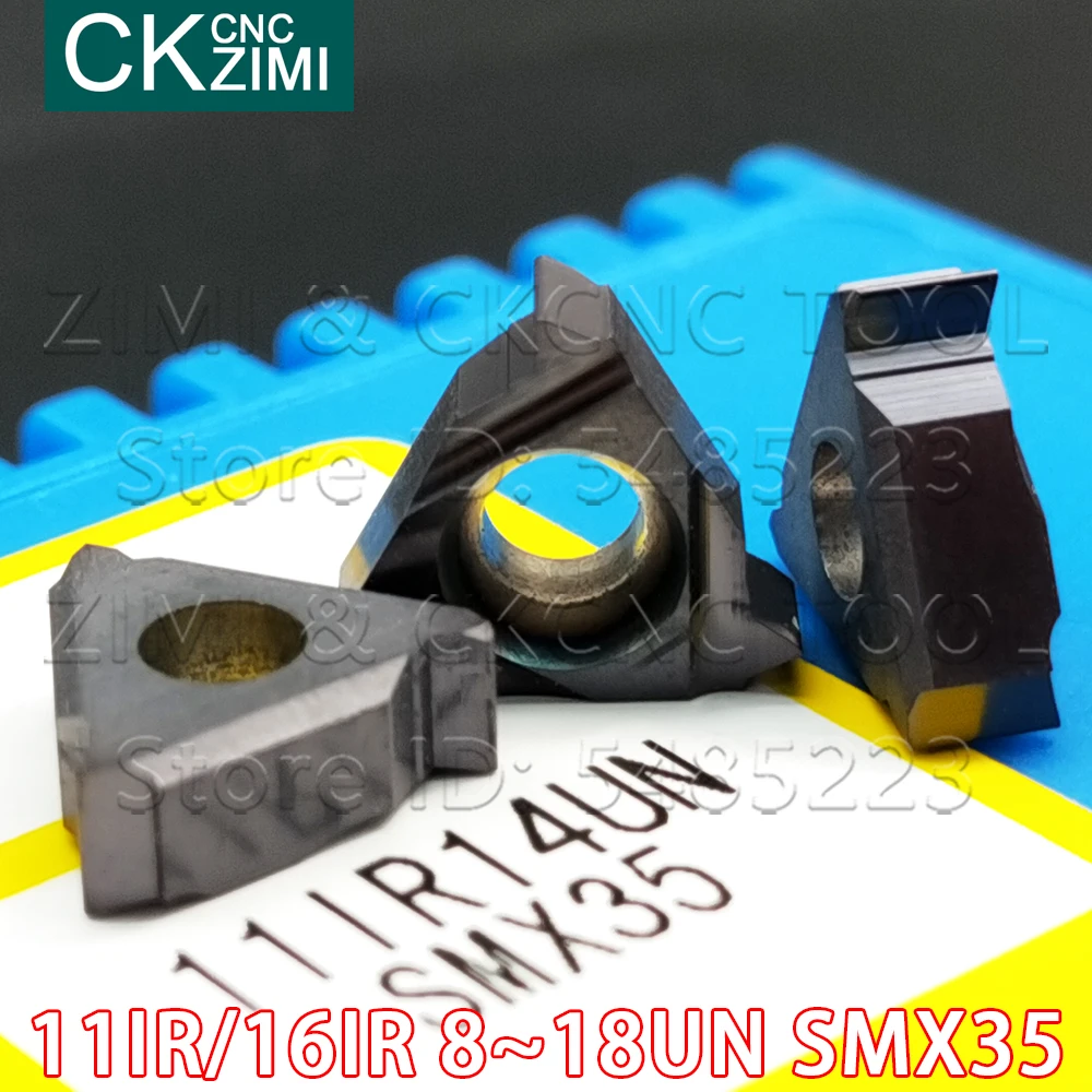 11IR 16IR 8UN 14UN 16UN 18UN SMX35 interne gewinde Einsätze holz drehen werkzeuge CNC Hartmetall arbide schneiden Einsätze edelstahl