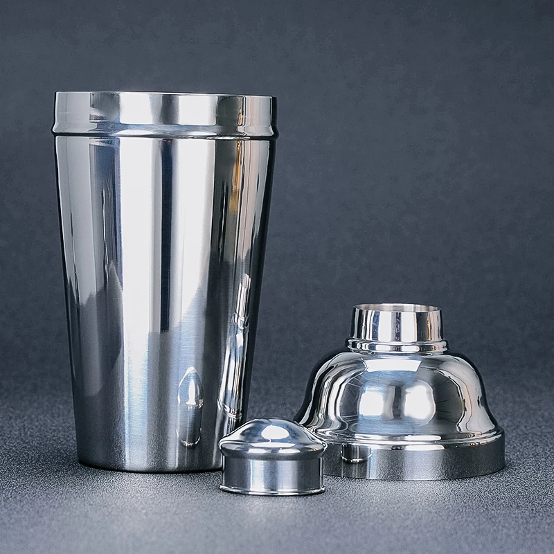 초대형 코블러 셰이커, 스테인리스 스틸 칵테일 셰이커, 61oz - 1.8L - 304