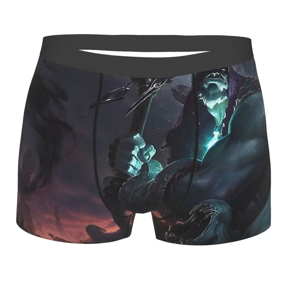 Yorick League of Legends LOL MOBA Games Underpants Breathbale Panties Male Underwear Sexy Shorts Boxer Briefs