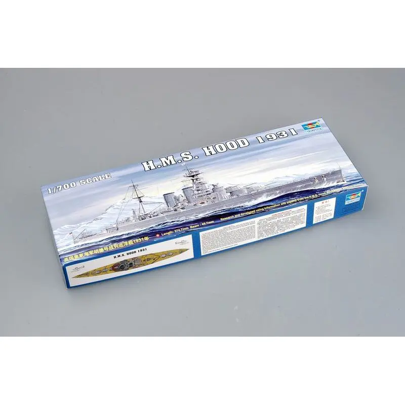 

Trumpeter 05741 1/700 HMS HOOD 1931- Scale Model Kit