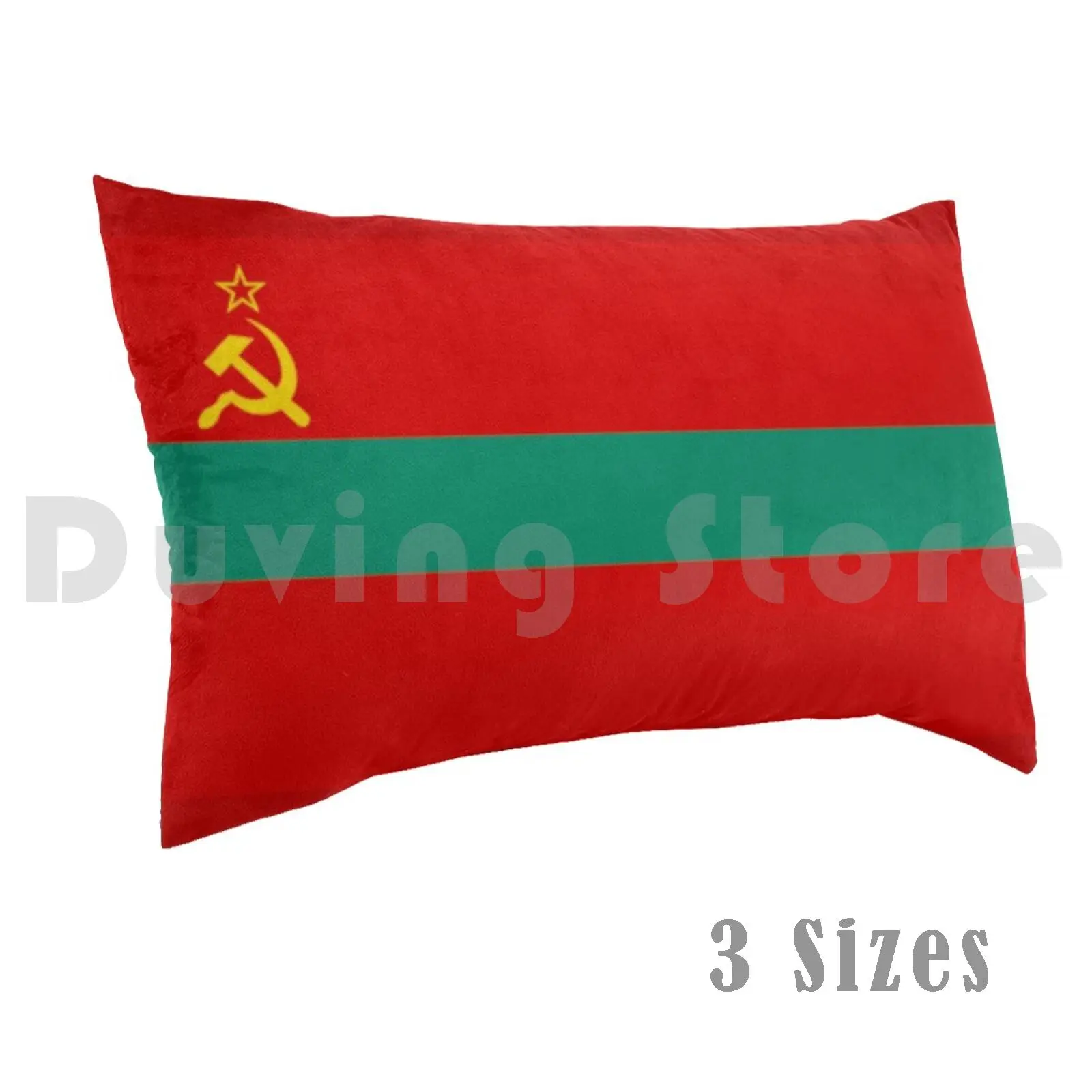 Copy Of Flag Of Transnitria , UssrPillow case Ussr Communism Transnitire