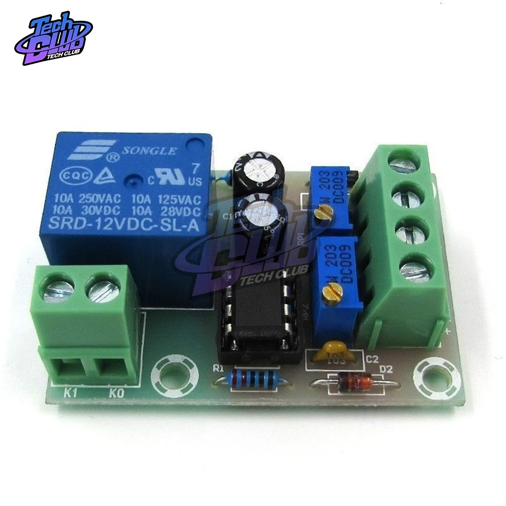 12V Battery Charging Control Board XH-M601 Intelligent Charger Power Control Panel Automatic Charging Power