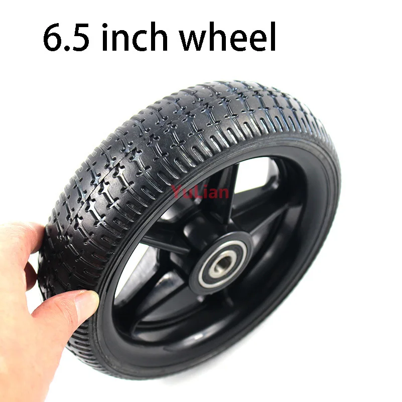 Cheap 6.5 inch wheels scooter polyurethane wheels and tires rear factory high quality wheels