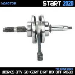 140cc Motorcycle Crankshaft For Lifan 140 LF140 1P55FMJ Engine KAYO Apollo SSR SDG CRF KLX TTR Dirt Pit Bike Parts