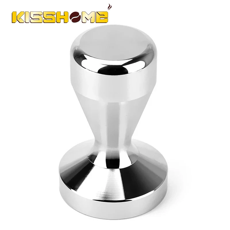 Marteau à poudre PMurcia fait à la main pour machine à expresso, inviolable à café en argent, base plate, outils 73 Barista, accessoires de machine, 51mm, 53mm