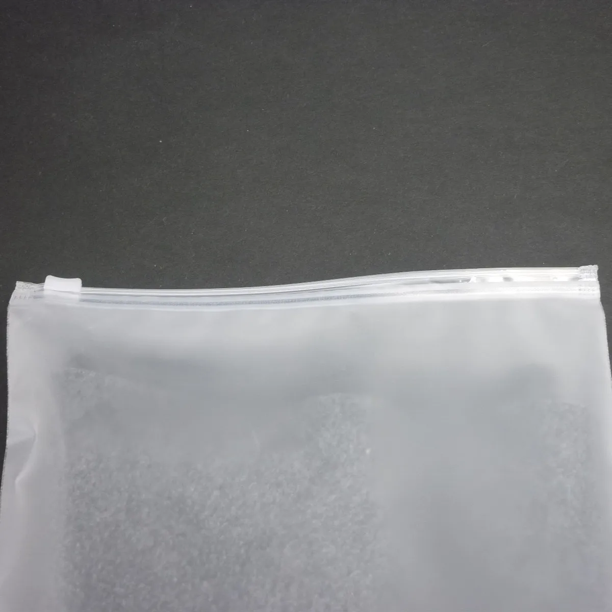 100x Frosted zip seal ziplock plastic bags for clothes underwear toys cosmetic retail packaging zip lock bag custom logo print