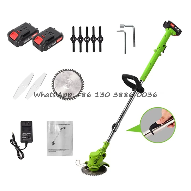 

24V Electric Cutter Machine Outdoor Garden Lawn Mowers Farm Villa Meadow High Quality Performance Small Cordless Grass Trimmer