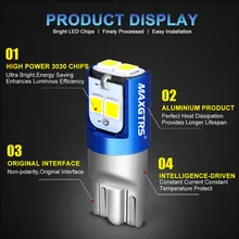 W5W 3030 SMD T10 LED Car Bulbs 2pcs #3