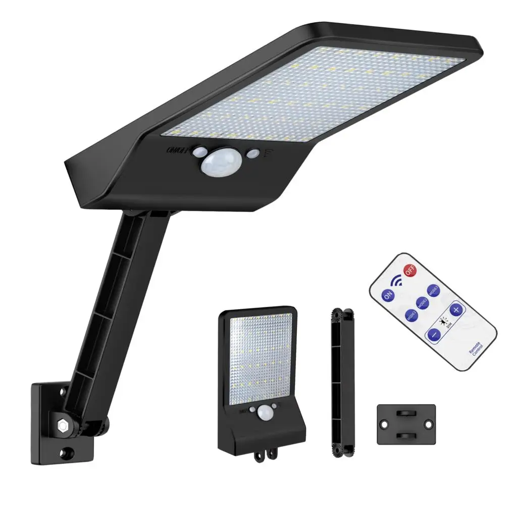 KDL Led-Solar-Wall-Light Removeable Security-Lamp Energy-Saving Street-Yard Garden Outdoor Waterproof Rotable Ip65