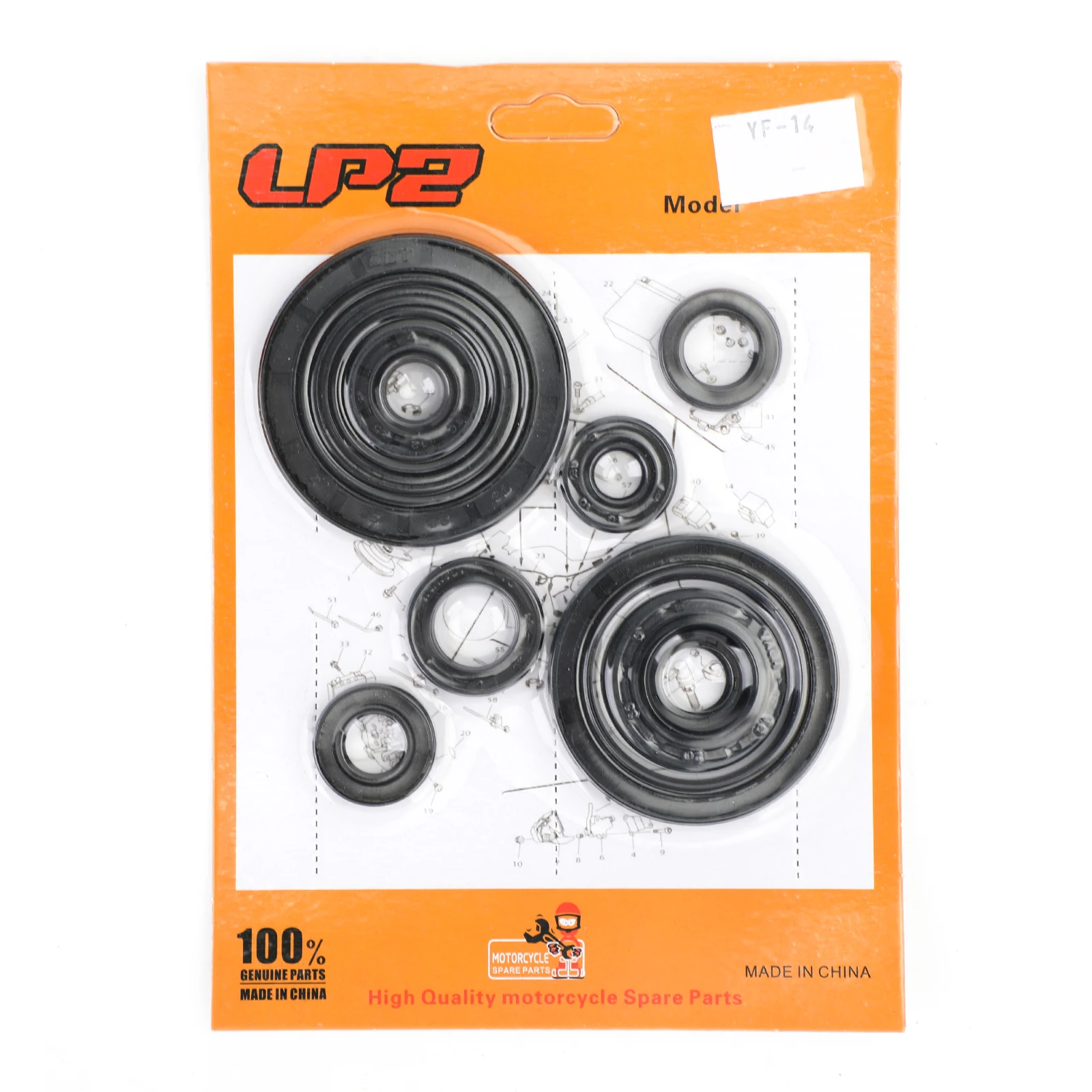 Areyourshop for Honda CRF250R CRF 250 R 2004-2009 2005 2006 2007 2008 CRF250X 2004-2017 Engine Oil Seal Kit Set Seals