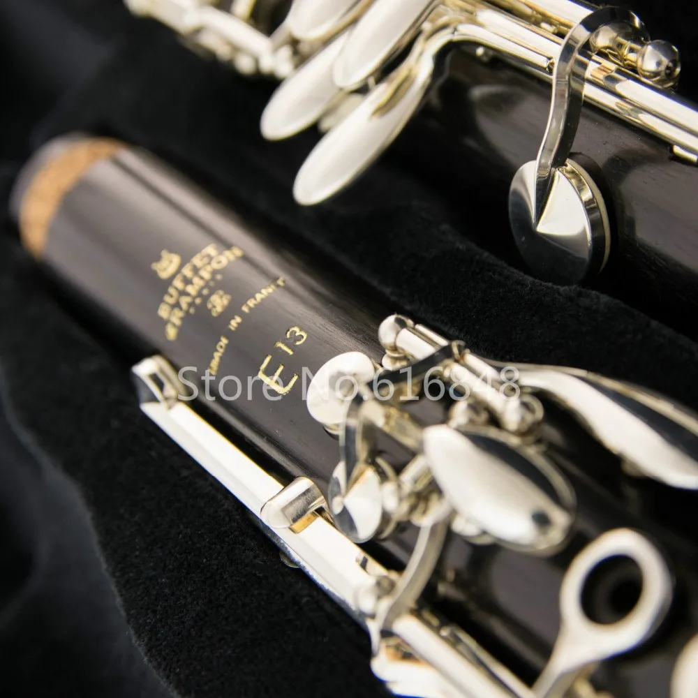 Buffet Crampon E13 High Quality A Tune Clarinet Wood Material Body 17 Keys Clarinet Musical Instruments With Case Mouthpiece