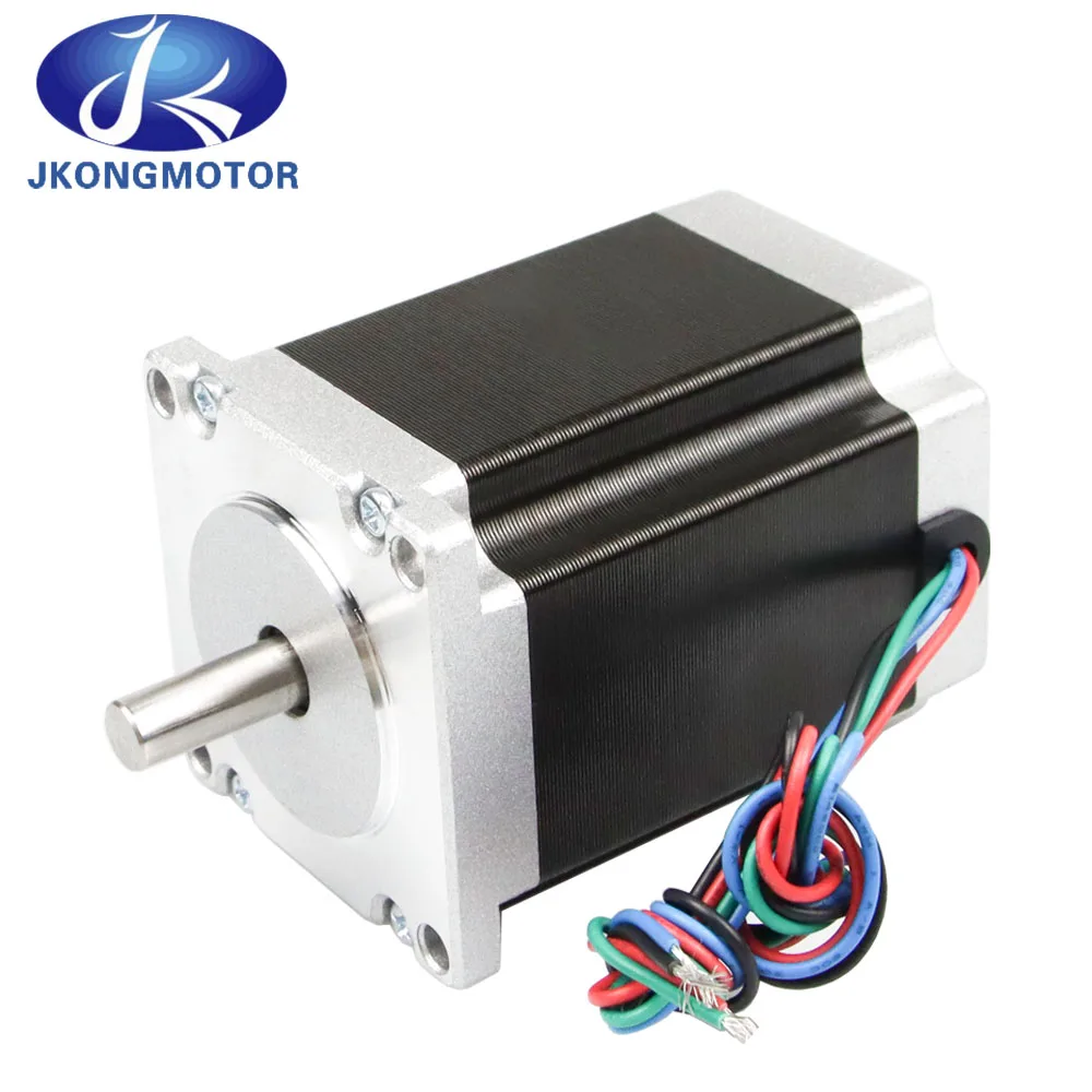 JkongmotorNema 23 Stepper Motor 76 mm 1.89 N.m 1.8 deg 4 lead Nema 23 Step Motor 2.8 A for DIY CNC 3D Printer