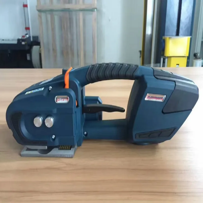 Nuovi reggiatrici in PET PP alimentate a batteria 13mm-16mm per avvolgitrice Pallet elettrica