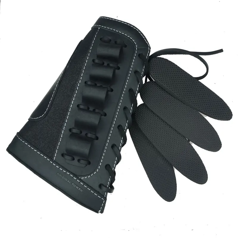 Leather Rifle Sling Shoulder Padding Tactical Strap And Shotgun Gun Buttstock Ammo Shell Holder For 5pcs 12 Gauge