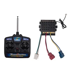 Télécommande de voiture électrique pour enfants, récepteur émetteur pour bébé, circuit imprimé, pièces de rechange, 27Hz, 6V, 12V