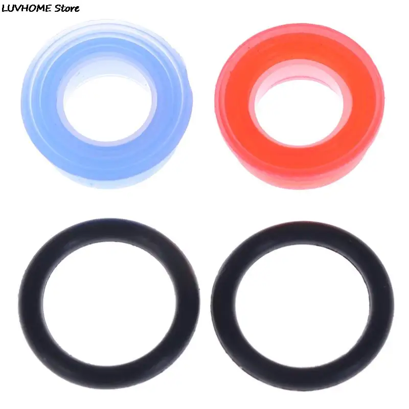 8Pcs/set Ceramic Disc Silicon Washer Insert Turn Replacement 1/2" For Valve Tap