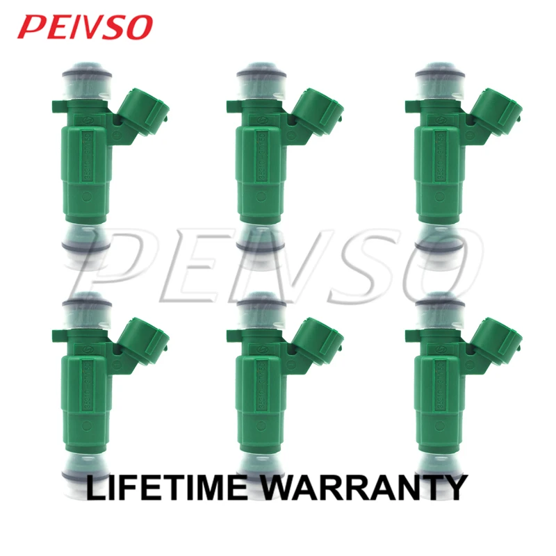 

PEIVSO 4/6pcs 35310-37150 9260930004 Fuel Injector For HYUNDAI SONATA 02~05 OPTIMA 02~06 SANTA 01~06 TIBURON 03~08 2.7L V6