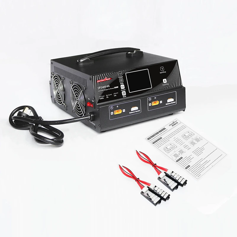 

Ultra Power UP2400-6S 4X600W 25A 4 Channels LiPo/LiHV Battery Balance Charger for RC UAV Drone charger