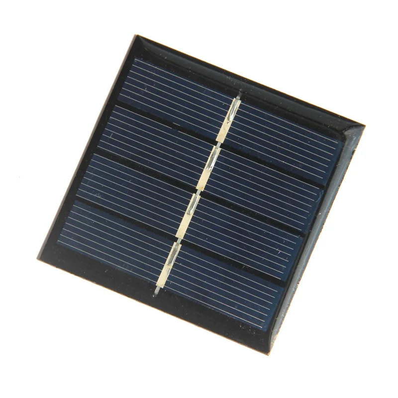 

BUHESHUI 0.45W Mini Solar Cell Polycrystalline 225mA 2V Solar Panel Charger for 1.2V Battery 58*58MM 50PCS Free Shipping