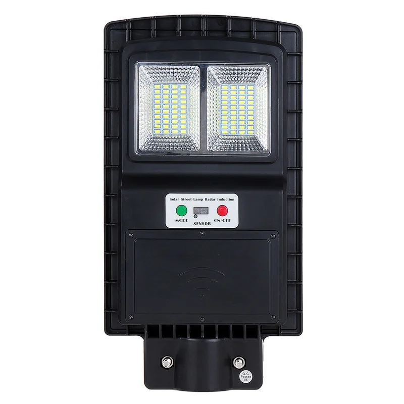 1PCS 40W  LED Solar Wall Lamp Street Light Remote Control Radar Motion Timing Waterproof for Outdoor Garden Yard Street