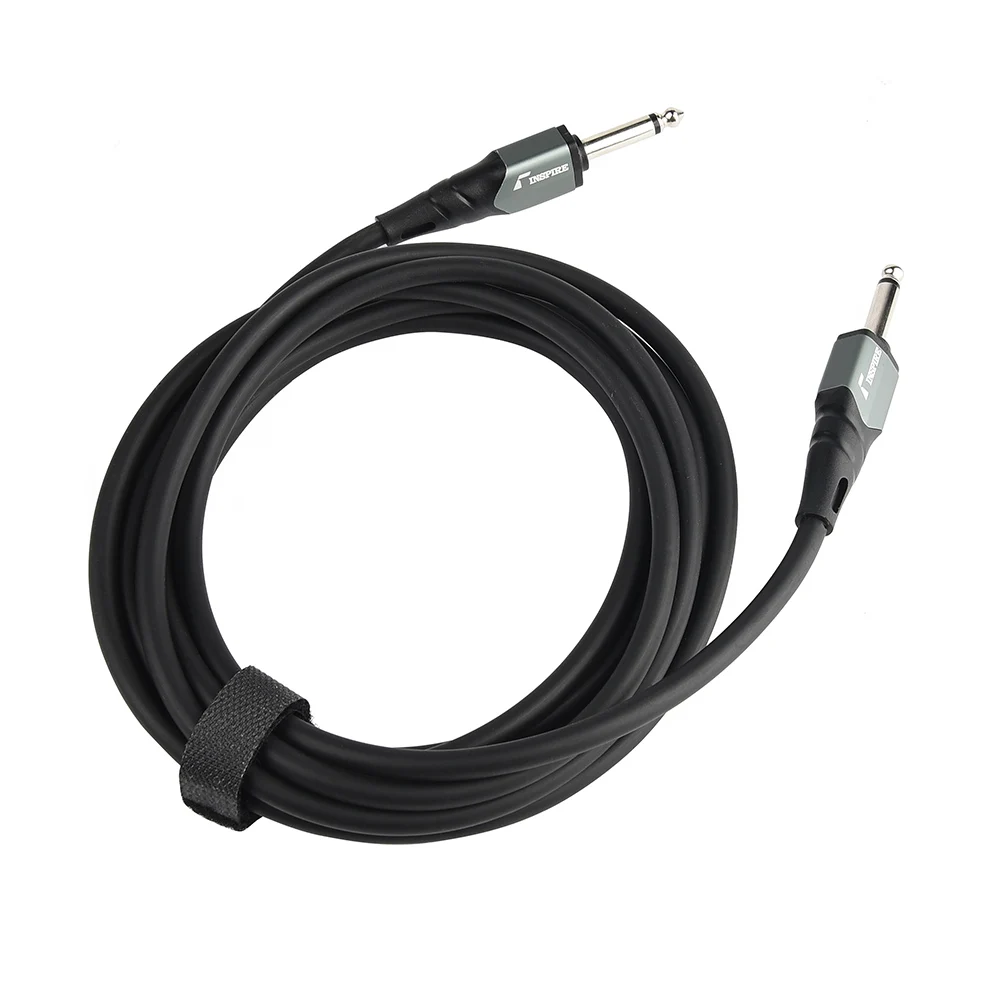 Guitar Cable Guitar Instrument Cable Stereo Audio Cable Male to Male with Zinc Alloy Housing and Nylon Braid